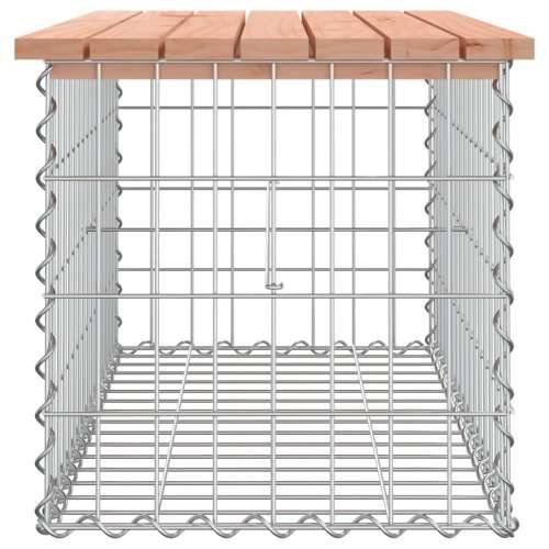 Vrtna klupa s gabionskim dizajnom 83x44x42 cm drvo duglazije - Prirodni douglas 83 x 44 x 42 cm 1 Cijena
