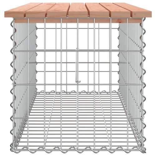 Vrtna klupa s gabionskim dizajnom 103x44x42 cm drvo duglazije - Prirodni douglas 103 x 44 x 42 cm 1 Cijena