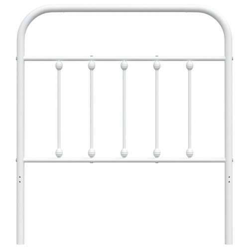 Metalno uzglavlje bijelo 90 cm - Bijela 90 cm 1 Cijena