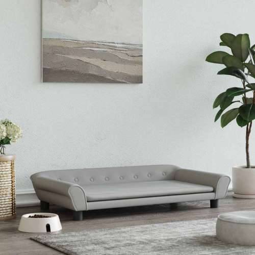 Krevet za pse svjetlosivi 100 x 50 x 21 cm baršunasti - Svjetlosiva 100 x 50 x 21 cm Cijena