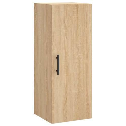 Visoka komoda hrasta sonome 34,5x34x180cm od konstruiranog drva - sonoma hrast 1 3 ladice Cijena