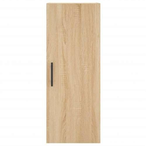 Visoka komoda hrasta sonome 34,5x34x180cm od konstruiranog drva - sonoma hrast 1 3 ladice Cijena