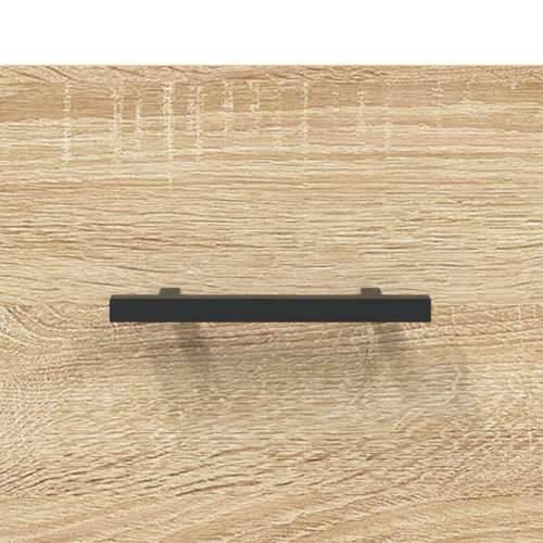 Visoka komoda hrasta sonome 34,5x34x180cm od konstruiranog drva - sonoma hrast 1 3 ladice Cijena