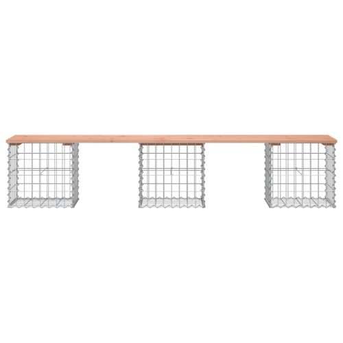 Vrtna klupa s gabionskim dizajnom 203x44x42 cm drvo duglazije - Prirodni douglas 203 x 44 x 42 cm 1 3 Cijena