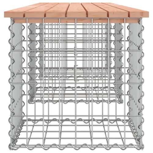 Vrtna klupa s gabionskim dizajnom 203x44x42 cm drvo duglazije - Prirodni douglas 203 x 44 x 42 cm 1 3 Cijena