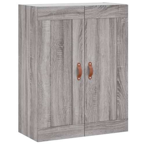 Visoka komoda siva sonome 69,5x34x180 cm od konstruiranog drva - Sivi hrast sonoma 1 1 vrata 3 ladice Cijena