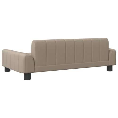 Krevet za pse cappuccina 90 x 53 x 30 cm od umjetne kože - Boja cappuccina 90 x 53 x 30 cm Umjetna koža Cijena