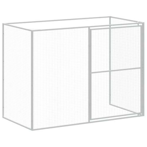 Kućica za pse s igralištem antracit 214 x 1273 x 181 cm čelična - Antracit 214 x 1273 x 181 cm Cijena