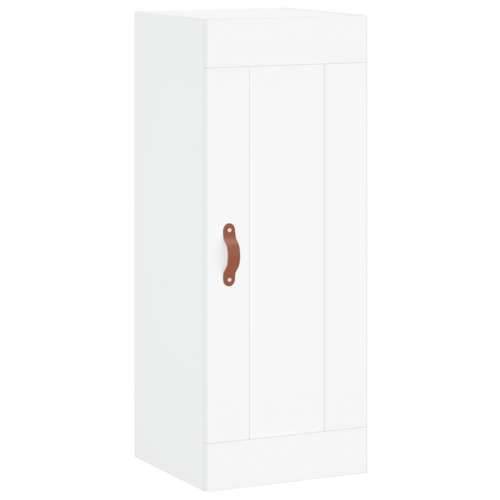 Visoka komoda bijeli 34,5x34x180 cm od konstruiranog drva - Bijela 1 3 ladice Cijena