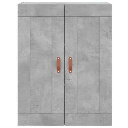 Visoka komoda siva betona 69,5x34x180 cm od konstruiranog drva - Beton siva 1 1 vrata 3 ladice Cijena