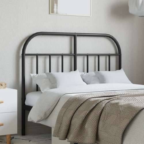 Metalno uzglavlje crno 120 cm - Crna 120 cm 1 Cijena