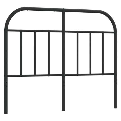 Metalno uzglavlje crno 120 cm - Crna 120 cm 1 Cijena