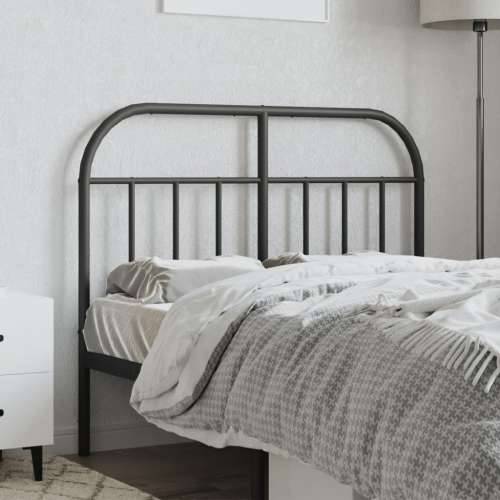 Metalno uzglavlje crno 120 cm - Crna 120 cm 1 Cijena
