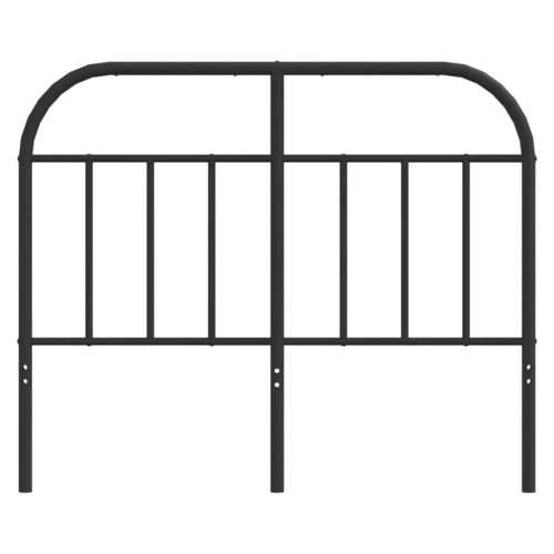 Metalno uzglavlje crno 120 cm - Crna 120 cm 1 Cijena