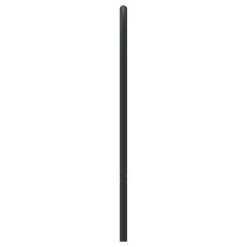 Metalno uzglavlje crno 120 cm - Crna 120 cm 1 Cijena