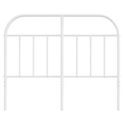 Metalno uzglavlje bijelo 120 cm - Bijela 120 cm 1 Cijena