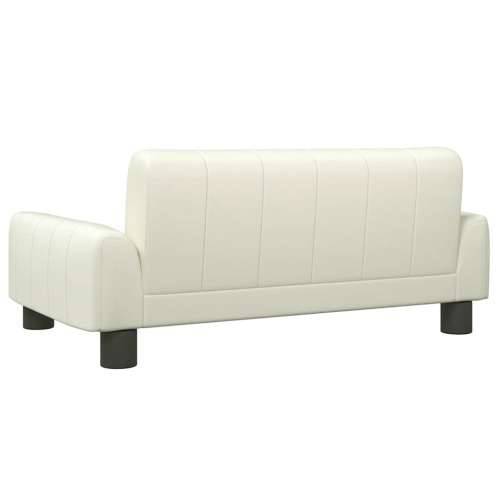 Krevet za pse krem 70 x 45 x 30 cm od umjetne kože - Krema 70 x 45 x 30 cm Umjetna koža Cijena