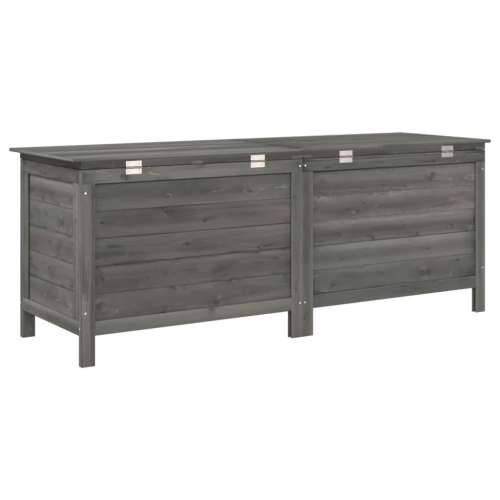 Vrtna kutija za pohranu antracit 150 x 50 x 56,5 cm od jelovine - Antracit 150 x 50 x 56.5 cm Cijena