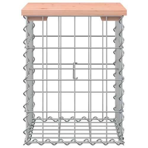Vrtna klupa s gabionskim dizajnom 33x31x42 cm drvo duglazije - Prirodni douglas 33 x 31 x 42 cm 1 Cijena