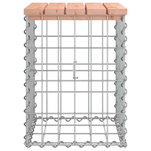 Vrtna klupa s gabionskim dizajnom 33x31x42 cm drvo duglazije - Prirodni douglas 33 x 31 x 42 cm 1 Cijena