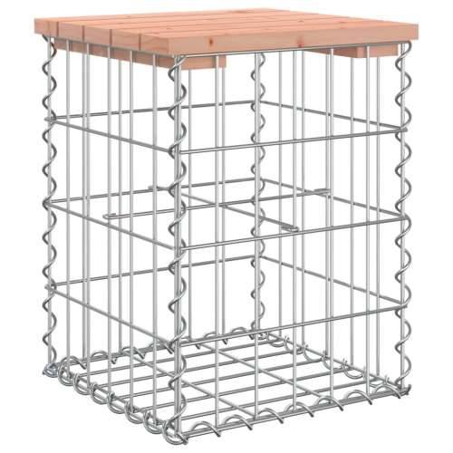 Vrtna klupa s gabionskim dizajnom 33x31x42 cm drvo duglazije - Prirodni douglas 33 x 31 x 42 cm 1 Cijena