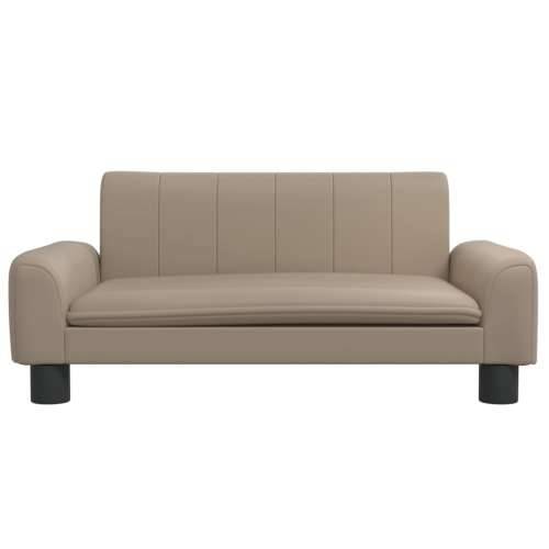 Krevet za pse cappuccina 70 x 45 x 30 cm od umjetne kože - Boja cappuccina 70 x 45 x 30 cm Umjetna koža Cijena