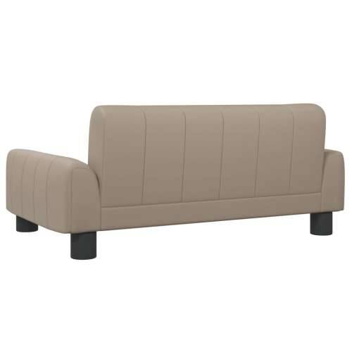 Krevet za pse cappuccina 70 x 45 x 30 cm od umjetne kože - Boja cappuccina 70 x 45 x 30 cm Umjetna koža Cijena