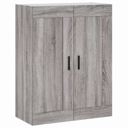 Visoka komoda siva sonome 69,5x34x180 cm od konstruiranog drva - Sivi hrast sonoma 1 3 ladice Cijena