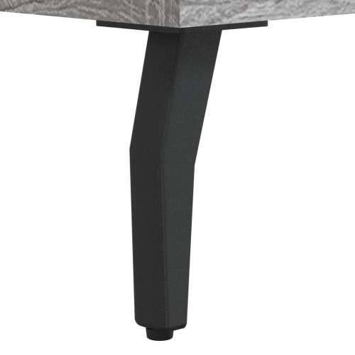Visoka komoda siva sonome 69,5x34x180 cm od konstruiranog drva - Sivi hrast sonoma 1 3 ladice Cijena