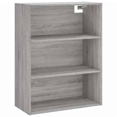 Visoka komoda siva sonome 69,5x34x180 cm od konstruiranog drva - Sivi hrast sonoma 1 3 ladice Cijena