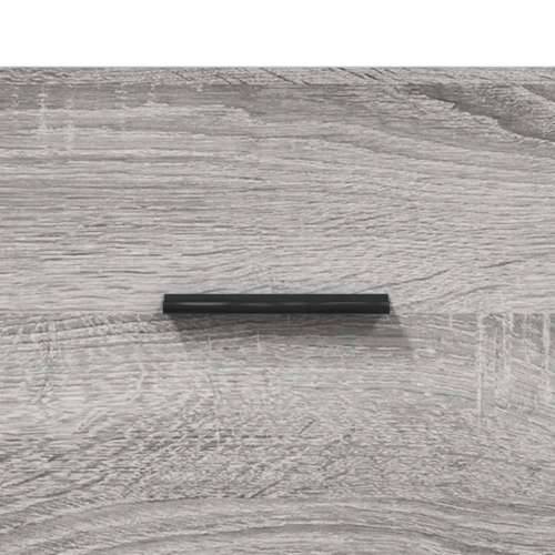 Visoka komoda siva sonome 69,5x34x180 cm od konstruiranog drva - Sivi hrast sonoma 1 3 ladice Cijena