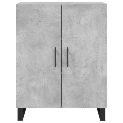 Visoka komoda siva betona 69,5x34x180 cm od konstruiranog drva - Beton siva 1 2 vrata Cijena