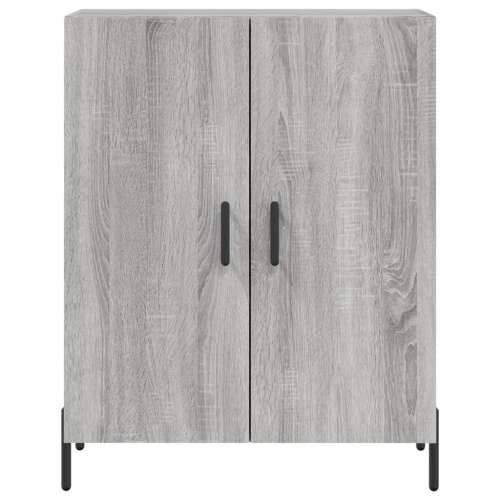 Visoka komoda siva sonome 69,5x34x180 cm od konstruiranog drva - Sivi hrast sonoma 1 2 vrata Cijena