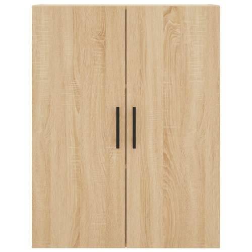 Visoka komoda hrasta sonome 69,5x34x180cm od konstruiranog drva - sonoma hrast 1 2 vrata Cijena