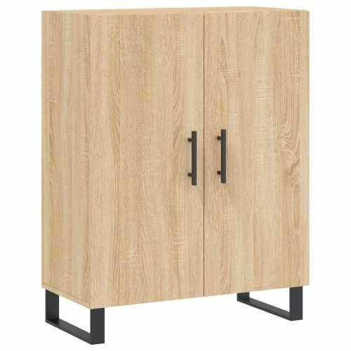 Visoka komoda hrasta sonome 69,5x34x180cm od konstruiranog drva - sonoma hrast 1 2 vrata Cijena