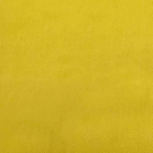 Dnevni krevet žuti 100 x 200 cm baršunasti - Žuta 100 x 200 cm bez madraca Cijena