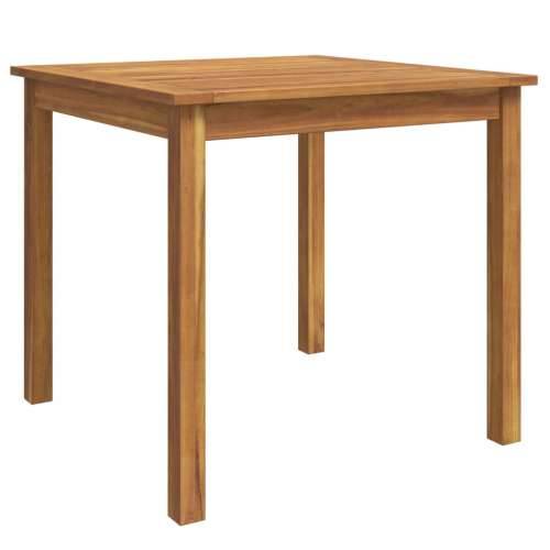 Vrtna garnitura - 5-dijelni vrtni blagovaonski set od masivnog bagremovog drva - Dužina stola 85 cm 4 Cijena