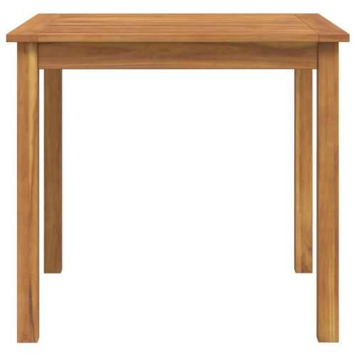 Vrtna garnitura - 5-dijelni vrtni blagovaonski set od masivnog bagremovog drva - Dužina stola 85 cm 4 Cijena