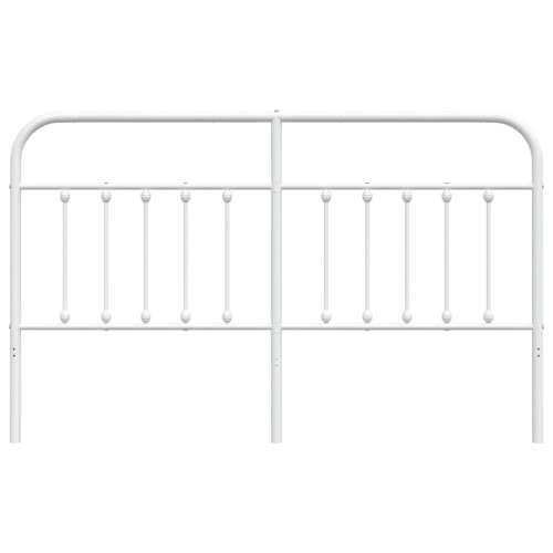 Metalno uzglavlje bijelo 160 cm - Bijela 160 cm 1 Cijena