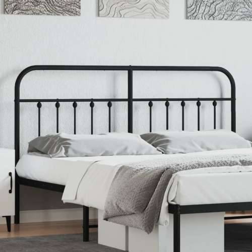 Metalno uzglavlje crno 180 cm - Crna 180 cm 1 Cijena