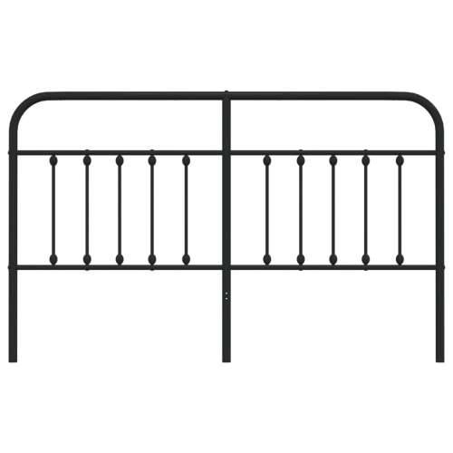 Metalno uzglavlje crno 180 cm - Crna 180 cm 1 Cijena