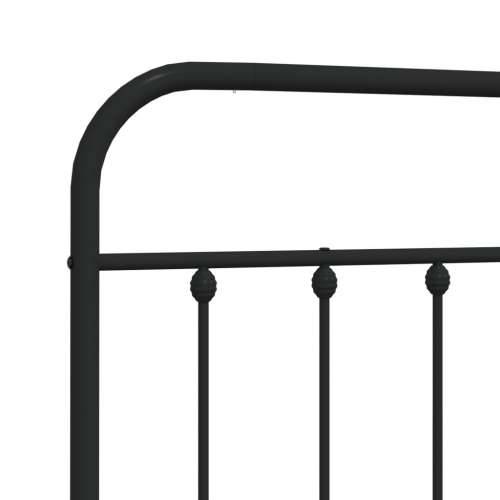 Metalno uzglavlje crno 180 cm - Crna 180 cm 1 Cijena