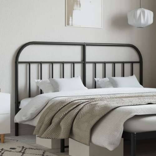 Metalno uzglavlje crno 180 cm - Crna 180 cm 1 Cijena