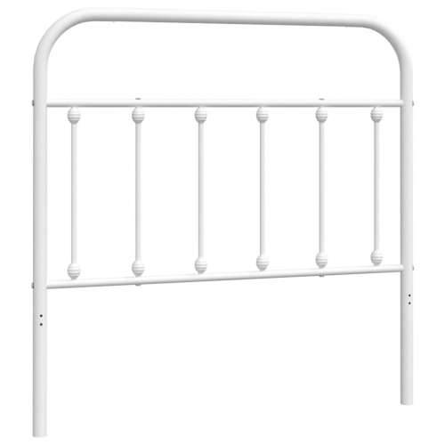 Metalno uzglavlje bijelo 100 cm - Bijela 100 cm 1 Cijena