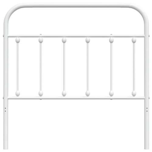 Metalno uzglavlje bijelo 100 cm - Bijela 100 cm 1 Cijena