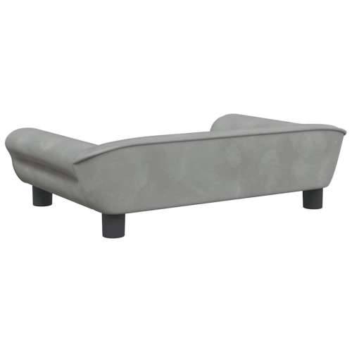 Krevet za pse svjetlosivi 70 x 48 x 22 cm baršunasti - Svjetlosiva 70 x 48 x 22 cm Cijena