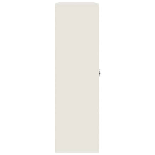 Ormarić za spise bijeli 90 x 40 x 140 cm čelični Cijena