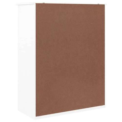 Ormarić za cipele ALTA bijeli 77x35x96 cm od masivne borovine - Bijela 1 Cijena