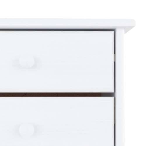 Ormarić za cipele ALTA bijeli 77x35x96 cm od masivne borovine - Bijela 1 Cijena