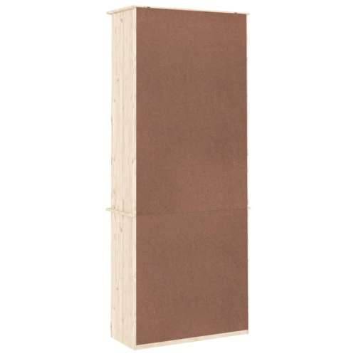 Regal za knjige s ladicama ALTA 77x35x186,5 cm masivna borovina - Prirodna 1 Cijena